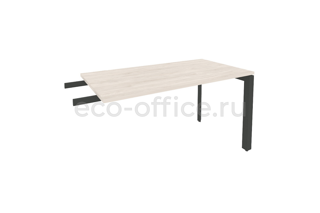 Брифинг-приставка на П-образном м/к ONIX O.MP-BR-13 Денвер Светлый / Антрацит металл купить в Санкт-Петербурге