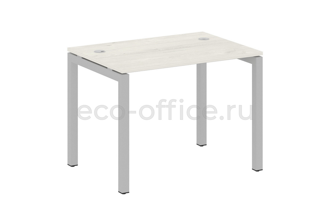 Стол письменный METAL SYSTEM QUATTRO 5x5 50БП.СП-1 Дуб Наварра / Серый металл купить в Санкт-Петербурге