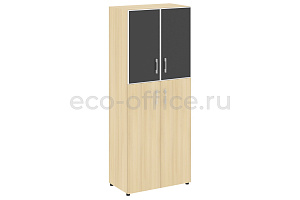 Шкаф высокий широкий YALTA LT.ST-1.7 R black Акация Лорка фото