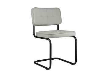 купить конференц-кресло eco-chair colombo comfort clm-05 серый велюр / черный металл #REGION_NAME_DECLINE#