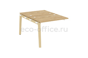 Наборный элемент рабочей станции на 2 рабочих места ONIX WOOD OW.2.NRS-1.7 Тиквуд Светлый / Дуб Светлый фото