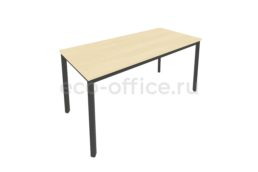 Стол письменный на металлокаркасе SLIM SYSTEM С.СП-6 Клён / Антрацит металл купить в Санкт-Петербурге
