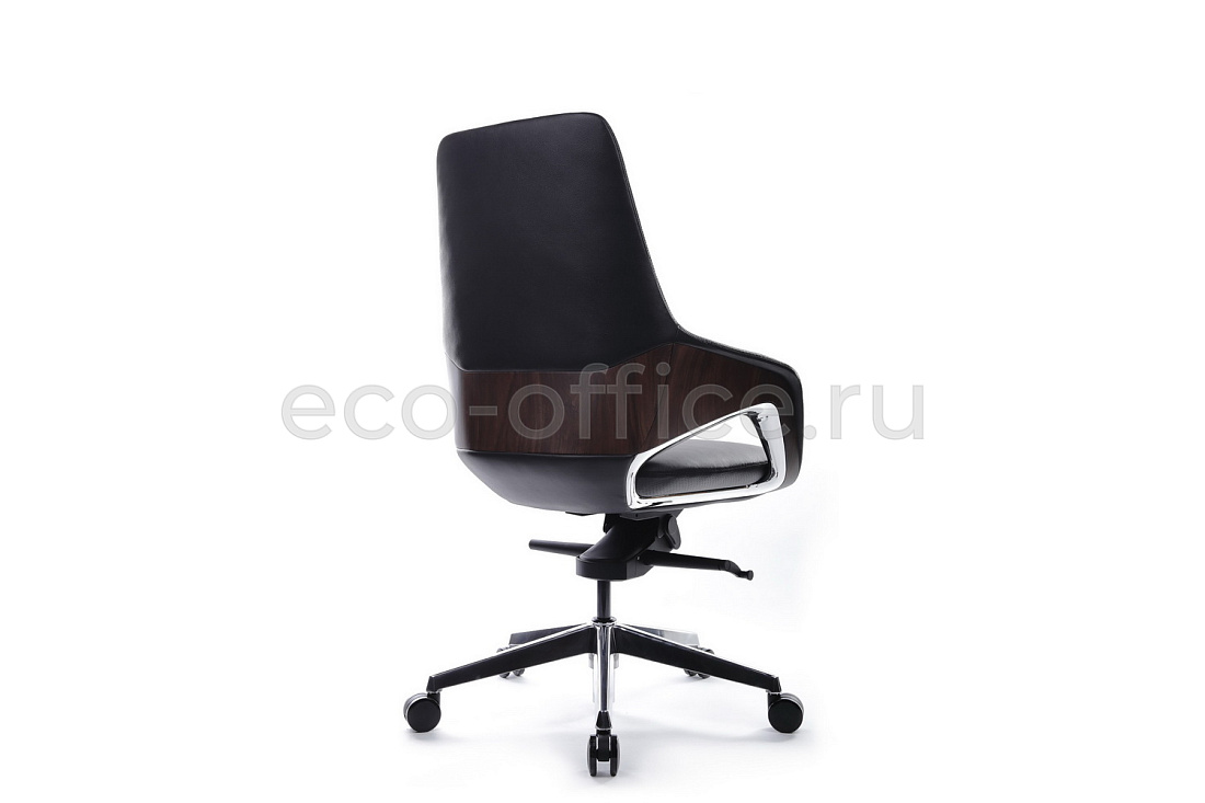 Кресло руководителя RV Design AURA-M FK005-B Чёрная кожа  стоимость