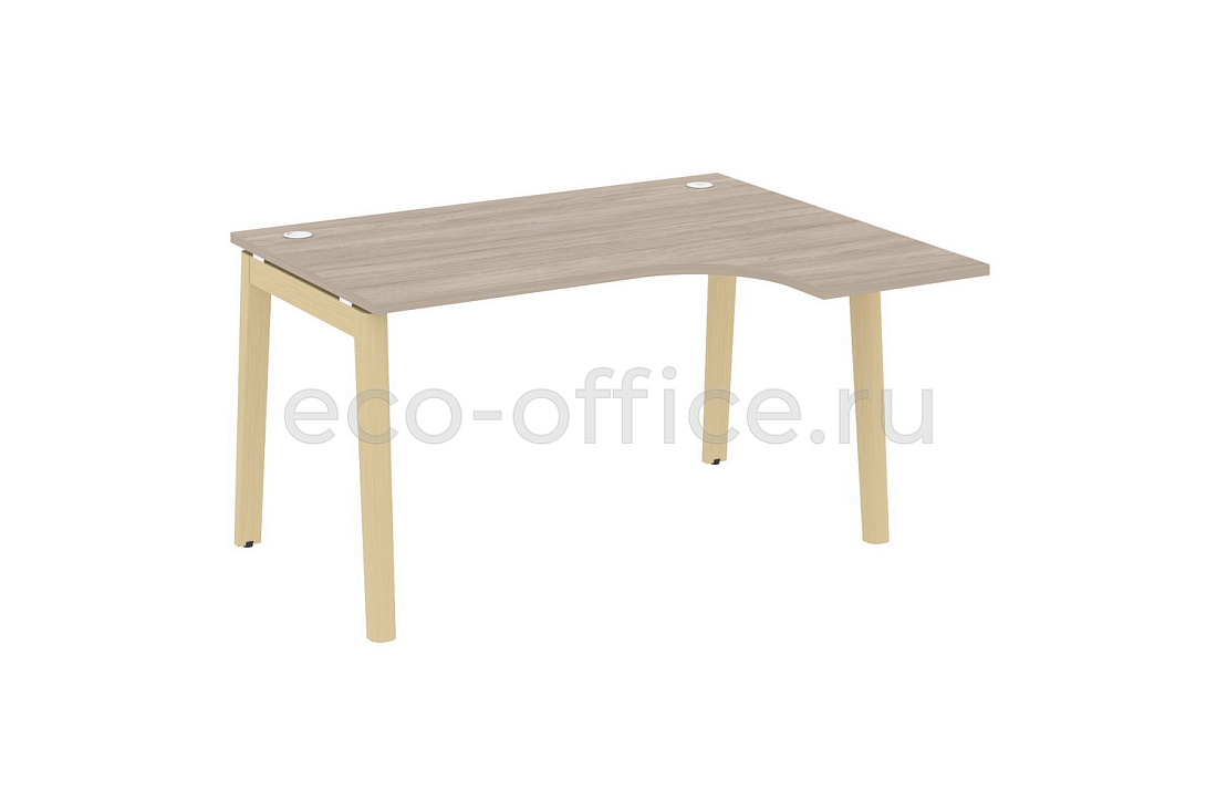 Стол эргономичный правый ONIX WOOD OW.SA-3 (R) Дуб Аттик / Дуб Светлый  стоимость