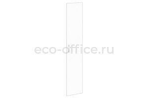 Дверь высокая стеклянная правая YALTA LT.S-1 R (R) white Белое стекло фото