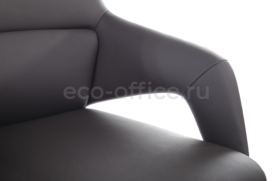Кресло руководителя RV Design AURA-M FK005-B Антрацит кожа  стоимость