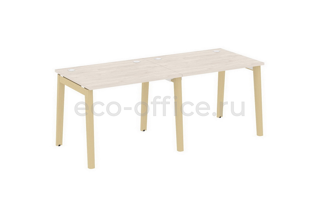 Рабочая станция на 2 рабочих места ONIX WOOD OW.RS-2.1.8 Денвер Светлый / Дуб Светлый  стоимость