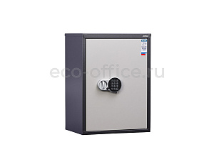 Шкаф бухгалтерский AIKO SL-65T EL Графит (RAL 7024) / Светло-серый (RAL 7038) фото