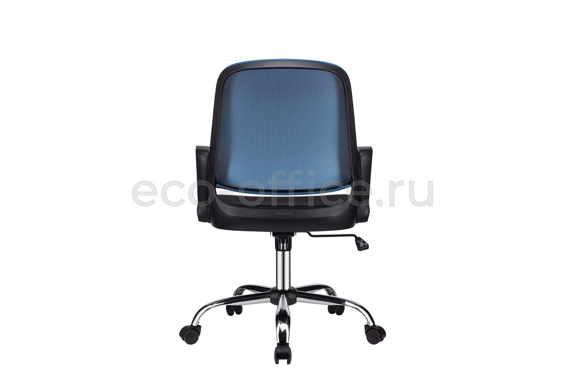 Кресло офисное RV Design W-158 Чёрный пластик / Синяя сетка стоимость