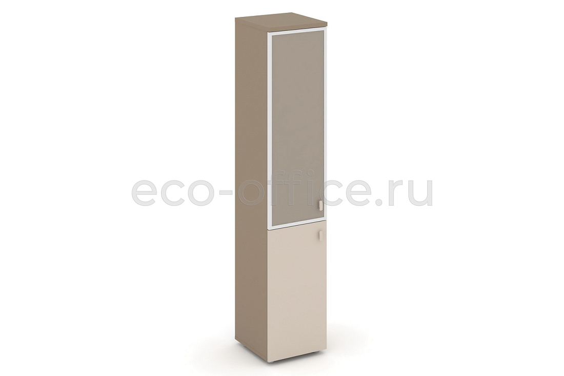 Шкаф высокий узкий левый ESTETICA ES.SU-1.2R(L) U Латте / Капучино купить в Санкт-Петербурге