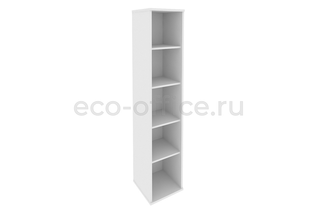 Стеллаж высокий узкий STYLE Л.СУ-1 Белый купить в Санкт-Петербурге