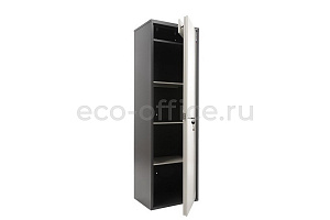 Шкаф бухгалтерский AIKO SL-150T Графит (RAL 7024) / Светло-серый (RAL 7038) фото