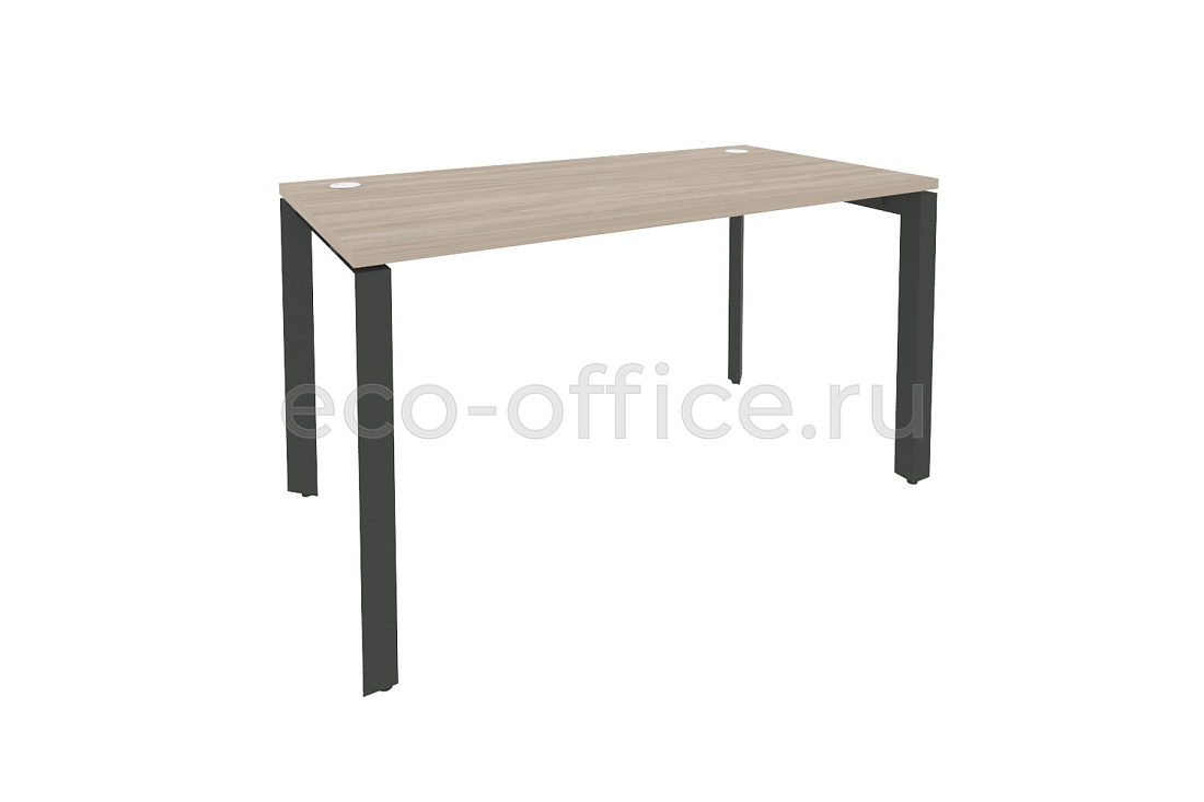 Стол рабочий на П-образном м/к ONIX O.MP-SP-3.7 Дуб Аттик / Антрацит металл  купить в Санкт-Петербурге