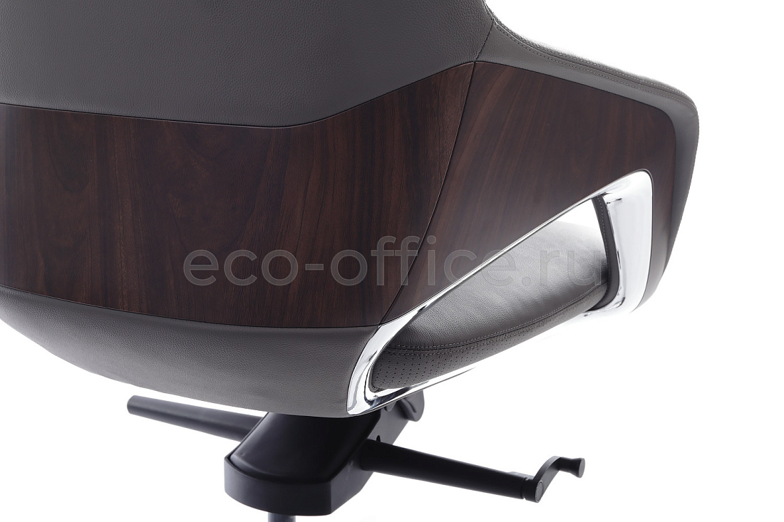 Кресло руководителя RV Design AURA-M FK005-B Антрацит кожа  стоимость