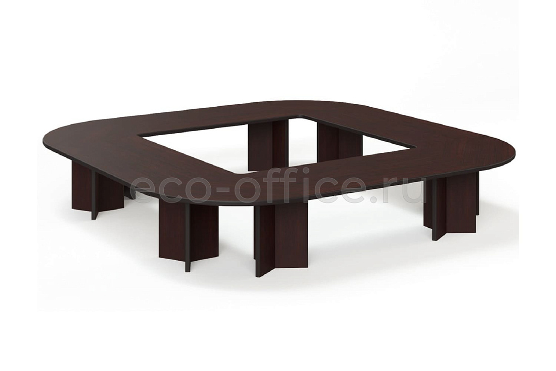 Стол переговоров LEGNO Conference table 416x416 Палисандр купить в Санкт-Петербурге