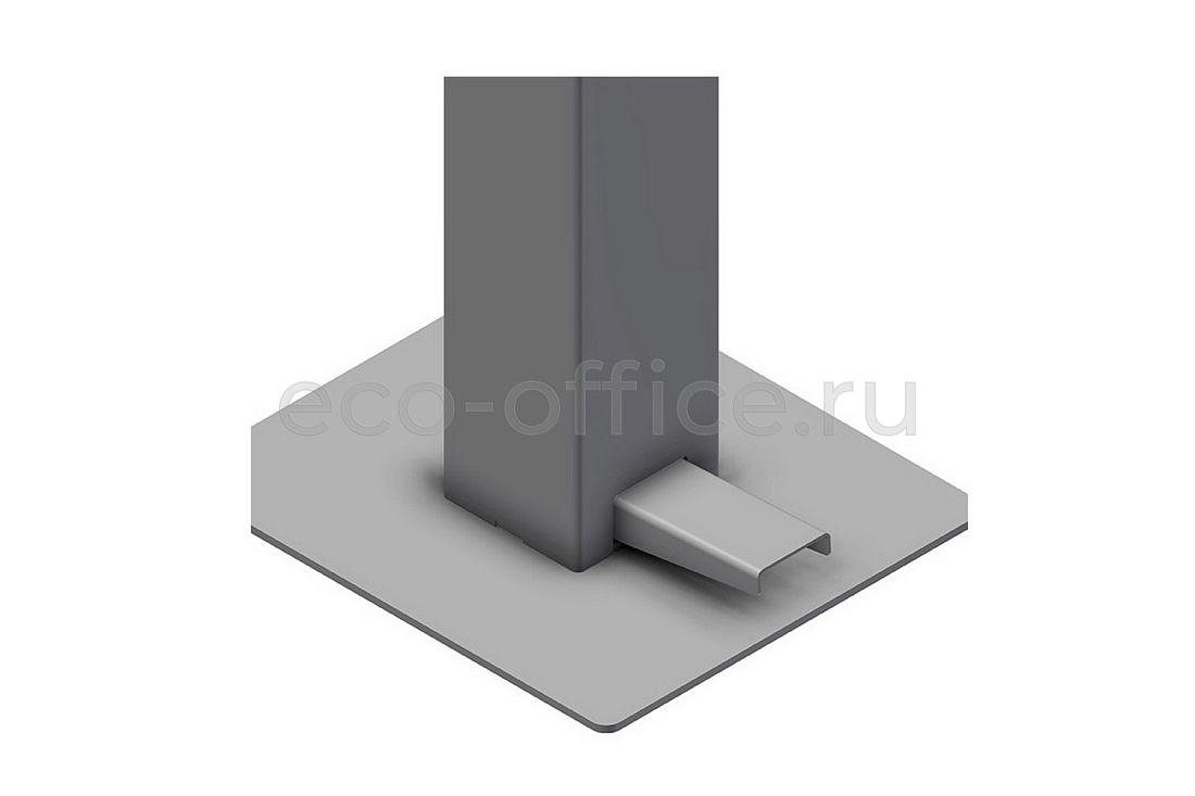 Ножной диспенсер для дезинфицирующих средств ECO-DIS Серый RAL 9006  стоимость