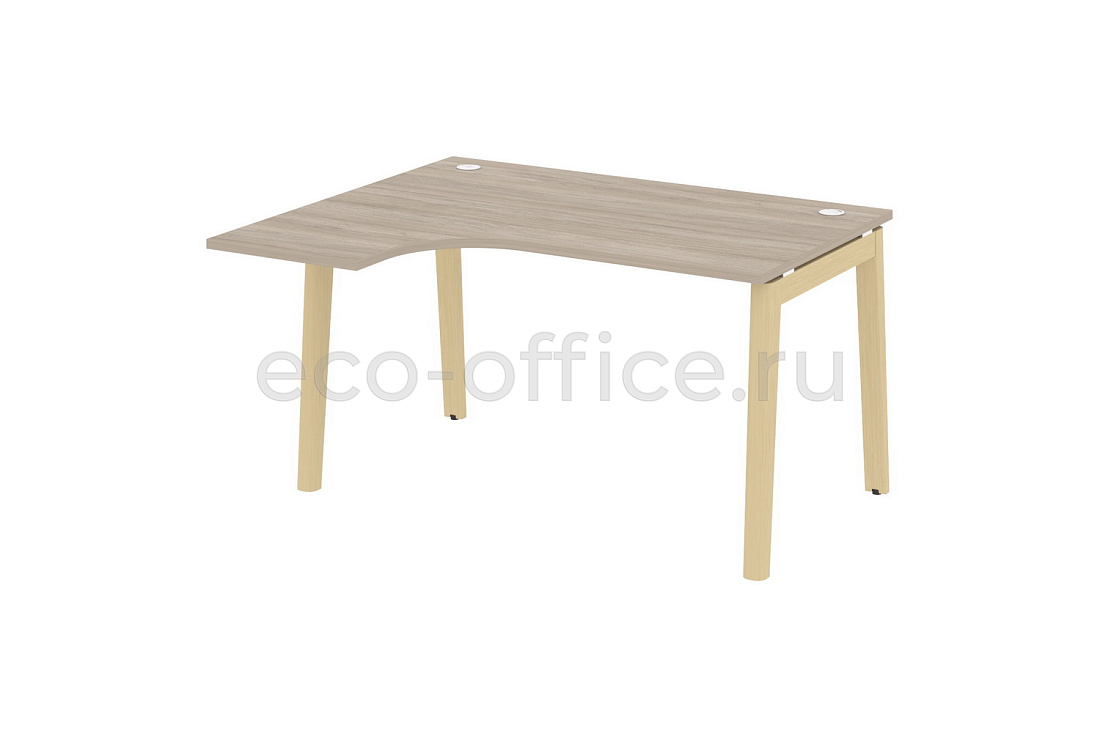 Стол эргономичный левый ONIX WOOD OW.SA-3 (L) Дуб Аттик / Дуб Светлый  стоимость
