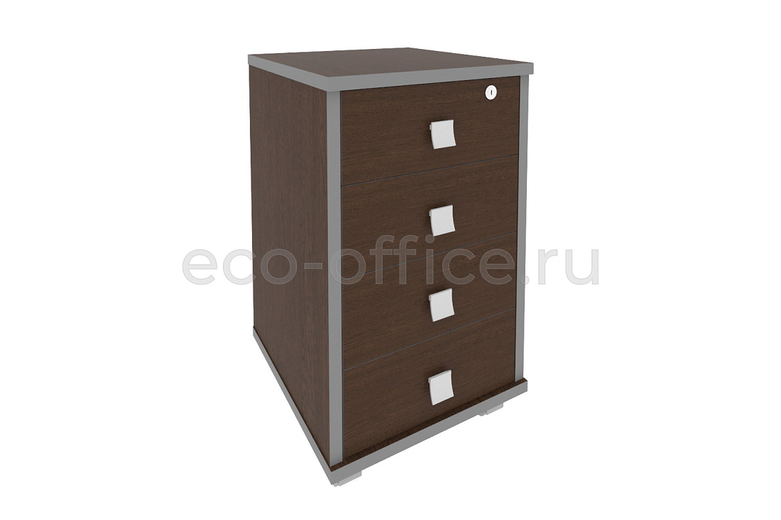 Тумба подкатная STYLE Л.ТМ-4F Венге Цаво купить в Санкт-Петербурге