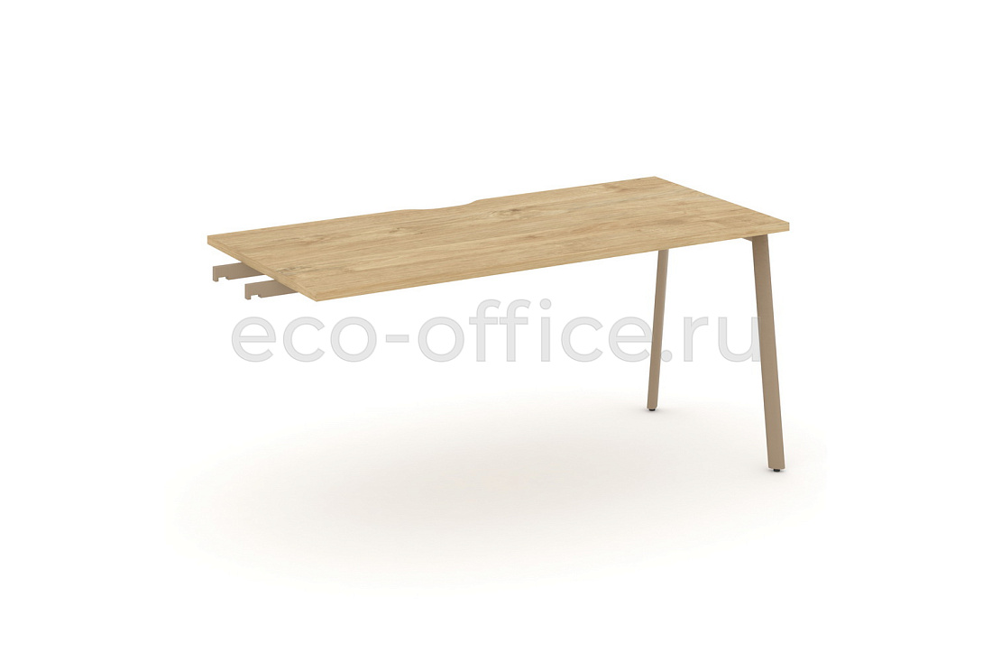 Стол приставка к опорным тумбам ESTETICA ES.SPR-4-VP Тиквуд Светлый купить в Санкт-Петербурге