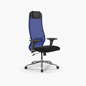Кресло офисное ErgoLife Set 11/подл.200/осн.Sit 052 (Синий-Черный 13F.D.1.2A3) фото