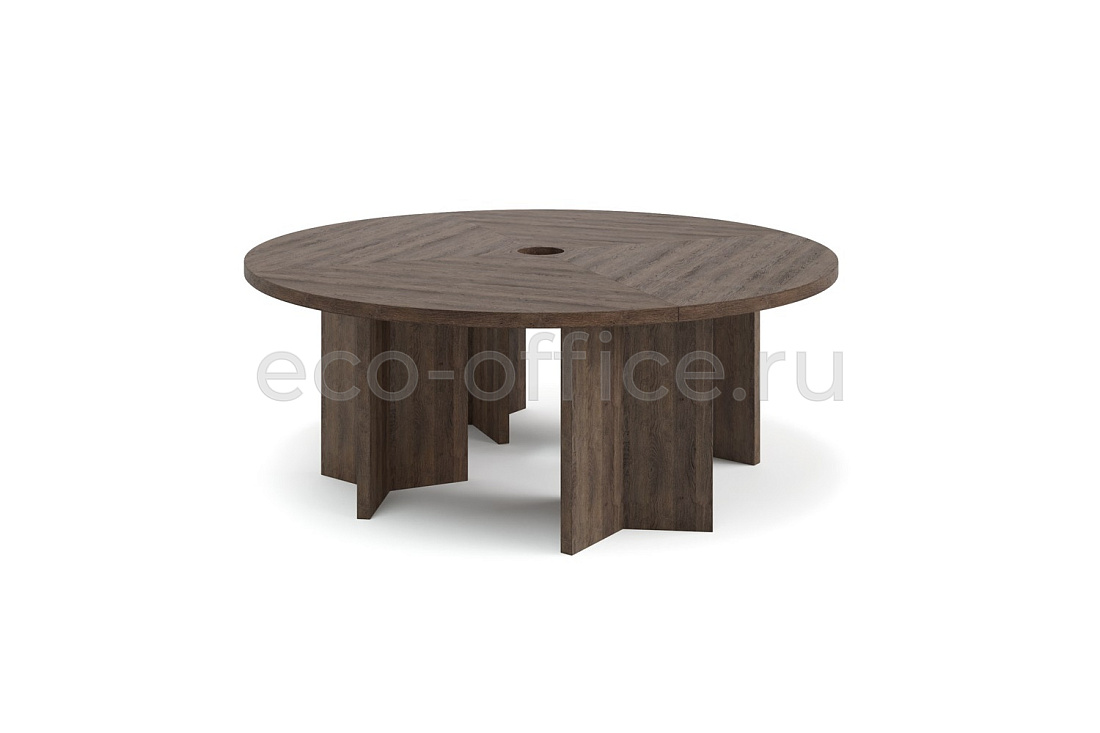 Стол переговоров LAVA Conference table D.200 Табак купить в Санкт-Петербурге