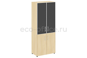 Шкаф высокий широкий YALTA LT.ST-1.2 R black Акация Лорка фото