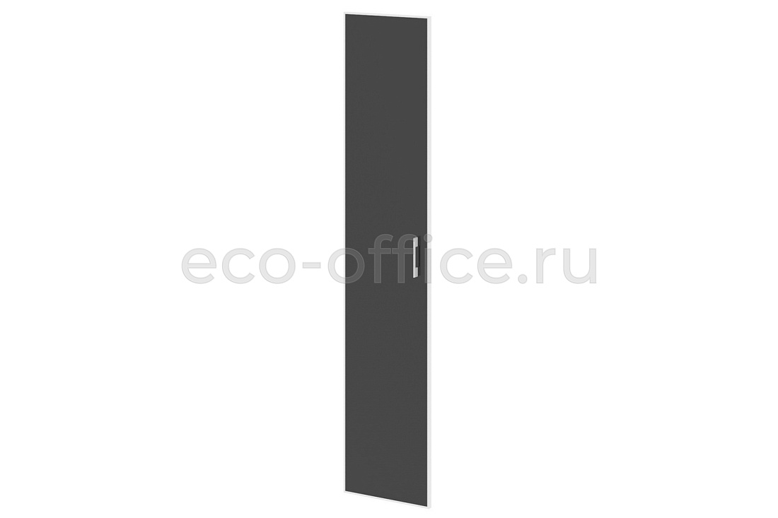 Дверь высокая стеклянная левая YALTA LT.S-1 R (L) black Чёрное стекло купить в Санкт-Петербурге