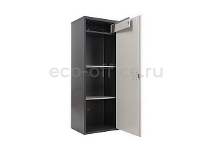 Шкаф бухгалтерский AIKO SL-125T Графит (RAL 7024) / Светло-серый (RAL 7038) фото