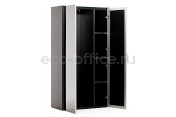 Гардероб 2 двери GALA NEWLIB2/899 + LIBSH/899 BLACK GLASS купить в Санкт-Петербурге
