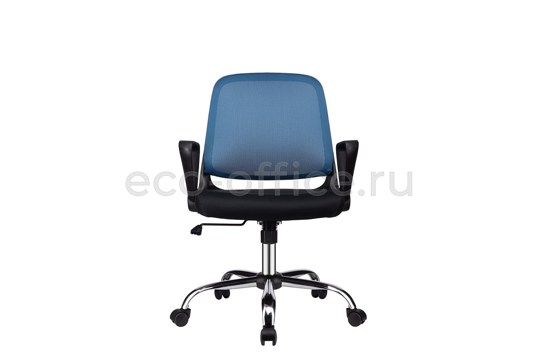 Кресло офисное RV Design W-158 Чёрный пластик / Синяя сетка стоимость