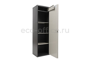 Шкаф бухгалтерский AIKO SL-150T Графит (RAL 7024) / Светло-серый (RAL 7038) фото