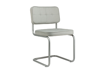 купить конференц-кресло eco-chair colombo comfort clm-05 серый велюр / серый металл #REGION_NAME_DECLINE#