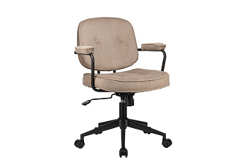 Кресло ECO-CHAIR CHESTER W-221T Бежевый велюр купить в Санкт-Петербурге