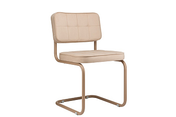 купить конференц-кресло eco-chair colombo comfort clm-05 бежевый велюр / капучино металл #REGION_NAME_DECLINE#