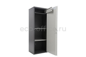 Шкаф бухгалтерский AIKO SL-125T EL Графит (RAL 7024) / Светло-серый (RAL 7038) фото