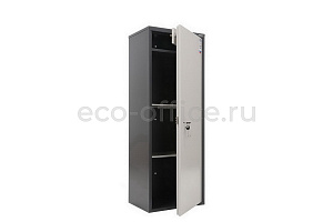 Шкаф бухгалтерский AIKO SL-125T Графит (RAL 7024) / Светло-серый (RAL 7038) фото